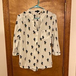 ModCloth CALS Cactus 🌵 Top